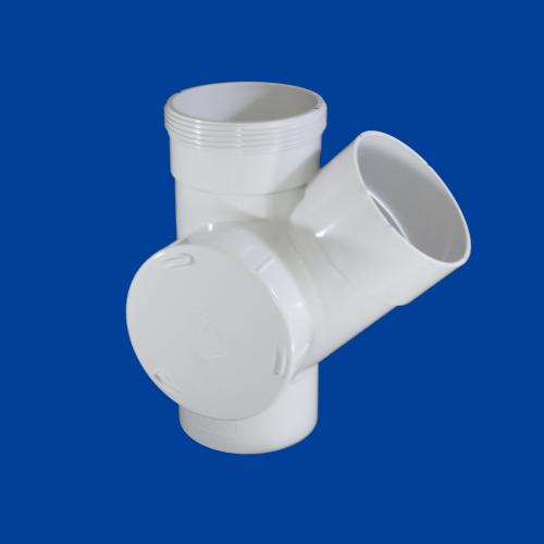 PVC-U DWV 45° Side Access Junction